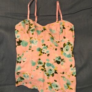 Floral Bustier